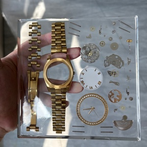 Mechanical Watch Deconstruction Art Resin-Encapsulated watch Parts Mechanical Calibre Collector Decor Premium Watch Collectible - Product Image 2