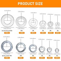 Petite finition de zinc de rondelle en acier au carbone Offre Spéciale Norme DIN Dent interne Style Main Source d'alimentation Personnalisation OEM prise en charge