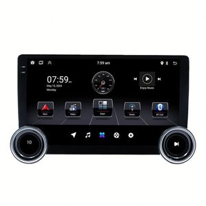 BQCC 10.1" IPS 2.5D Écran tactile Stéréo de voiture Amplificateur universel pour processeur Quad/Octa Core Android 13 CarPlay pour WIFI GPS - Product Image 1