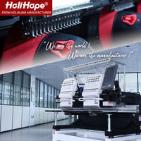 Garantie moteur de 10 ans HoliHope/HOLiAUMA 2 têtes comme machine à broder tajima broderie haut de gamme professionnelle pour l'Amérique