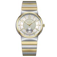 REWARD Montres à quartz de luxe pour hommes, en acier inoxydable, étanches, cadran simple avec chiffres, montres-bracelets analogiques pour hommes