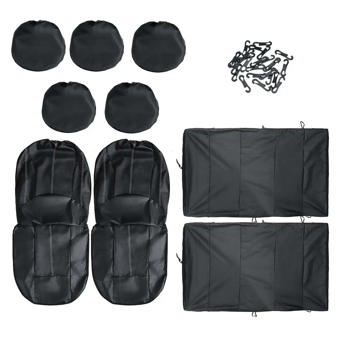 9PCS Black