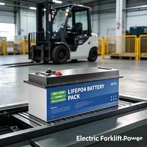 Batterie au phosphate de fer et de lithium industrielle 48V 400Ah LiFePO4 pour système d'alimentation - Product Image 3