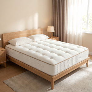 Colchón Moderno de Lujo con Muelles Ensacados, Híbrido de Gel y Espuma Viscoelástica, Tamaños Queen y King, Fresco y Confortable, Firmeza Media, para Hotel y Hogar - Product Image 3