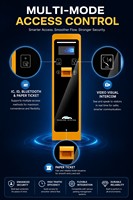 Distributeur automatique de tickets de stationnement sur mesure, barrière de parking, solutions de gestion RFID, système de stationnement intelligent