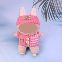 Adorable Ensemble d'accessoires de tenue pour poupée miniature de 17 cm, pour barboteuse, chapeau, appareil photo, Série ethnique, Marque LBB, 14 ans, Mignon, Tendance, Q