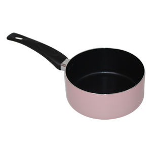 กระทะซอสขนาดเล็กพร้อมฝาปิดทำจากอะลูมิเนียมด้ามจับตามหลักสรีรศาสตร์ขนาด14ซม. ทนทาน - Product Image 3