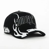 Gorra de Béisbol de Gamuza OEM ODM de 5 Paneles, Modelo Nuevo de Calidad Original, con Logotipo Personalizado y Bordado 3D, Colaboración X El Mago Baez y Sad Boyz