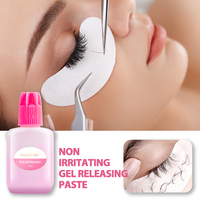 Dissolvant de colle pour extensions de cils professionnel Jaunty Sky Private Label, dissolvant de colle pour cils en boîte personnalisée