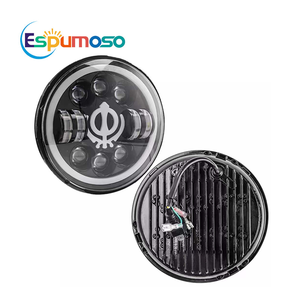 Faro Led redondo de 7 pulgadas para <span class=keywords><strong>Jeep</strong></span> Wrangler Jl, luz de 65W de la mejor calidad, precio barato, <span class=keywords><strong>2022</strong></span> <span class=keywords><strong>Patriot</strong></span>, novedad de <span class=keywords><strong>2022</strong></span> - Product Image 4