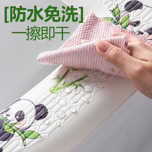Housse de siège de toilette en dessin animé Doraemon, épaisse, imperméable, lavable, avec crochets et boucles, pour utilisation dans la salle de bain - Product Image 4