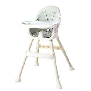 Sedia da pranzo alta per neonati portatile 4 in 1 sedia da alimentazione per bambini seggiolone regolabile - Product Image 3