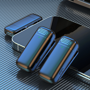 ไมโครโฟนไร้สายแบบหนีบปกเสื้อ K13 ระดับมืออาชีพ สำหรับ iPhone iPad Android ใช้สำหรับถ่ายทอดสด เล่นเกม และบันทึกเสียง - Product Image 5