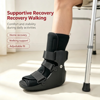 Botte orthopédique professionnelle médicale TP Short Walker, coque ergonomique, absorption des chocs, TPR antidérapant, pour entorse de la cheville, fracture