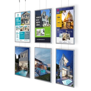 A1 A2 <b>A3</b> A4 Advertising Acrylic Magnetic Led Crystal Light <b>Box</b> for Real Estate Agent Advertising Lights Boxes - Product Image 1