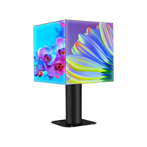 Écran LED Cube cm sur pied pour intérieur, panneau publicitaire graphique P2.5 en aluminium, résolution 1920x1080 - Product Image 1