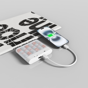 Banco de Energía con 6 Pilas AA, Caja de Energía de Emergencia Portátil con Salida USB-A y Tipo-C para Exteriores - Product Image 4