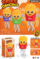 Robot patate créatif à ressort, dansant et rampant, avec lumière et musique, jouet pour enfants, pendentif