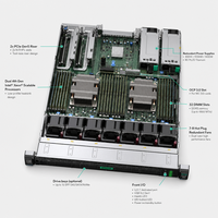 Serveur d'entreprise ProLiant DL360 Gen12 1U, double processeur Xeon Scalable, mémoire DDR5, serveur GPU, calcul en nuage IA, vente en gros en stock
