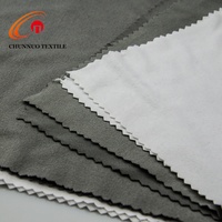 Textile shunnuo 100D20D teint uni, 1 côté 2 faces, avec brosse DTY à sensation douce et très extensible, pour sous-vêtements et vêtement