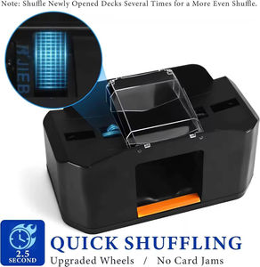 Portable à piles USB chargeant 2000mAh 2 ponts mélangeur de cartes automatique mélangeur électrique à piles - Product Image 5