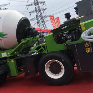 Mixer semen tipe baru Mixer beton Trailer Trailer Trailer Mixer beton otomatis untuk pertanian - Product Image 4