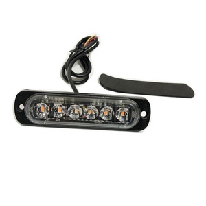 6 LED Siêu sáng 12-24 v led amber cảnh báo strobe thống lightbar cảnh báo thanh ánh sáng - Product Image 1