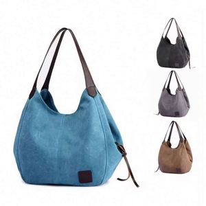 Bolsa de Mano de Lona de Alta Calidad, Estilo Coreano, Informal, para Mujer - Product Image 6