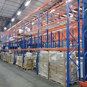CAIYUN Pallet Racking Prateleiras Sistema <span class=keywords><strong>Heavy</strong></span> <span class=keywords><strong>Duty</strong></span> <span class=keywords><strong>Industrial</strong></span> Armazém Rack Armazenamento Seletivo Ajustável Metálico - Product Image 4