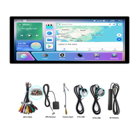 LODARK N5 Radio de Auto Android de 12.3 Pulgadas con Marco, Android 10 SC7862S Octa Core 12nm 2K QLED 4G LTE GPS Navi CarPlay Inalámbrico