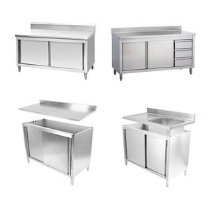 Armoire en acier inoxydable à 10 tiroirs à usage intensif pour le stockage de cuisine commerciale - Product Image 2