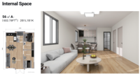Maisons mobiles préfabriquées de qualité supérieure avec isolation intégrale, type bungalow, 2 chambres