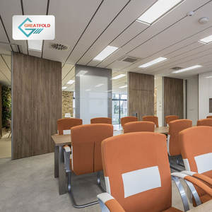 Mur actionnable <span class=keywords><strong>acoustique</strong></span> avec fenêtre <span class=keywords><strong>cloison</strong></span> coulissante bonne insonorisation pour les salles de formation en classe - Product Image 1