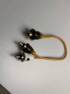สายเคเบิล RCA สัญญาณเสียงวิดีโอทีวีระดับมืออาชีพ 2 ชาย 1 หญิง สำหรับรถยนต์ - Product Image 5