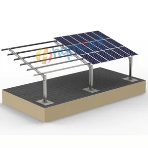 Hq mount Carport Solar Garage Solar Bodens ystem komplette Kits für Parkplatz Solar panel Systems truktur