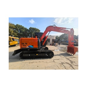 Excavadora de cadenas Hitachi ZX70 usada en buen estado, miniexcavadora Hitachi ZX70 en venta - Product Image 1