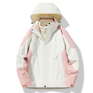 New Winter Outdoor Waterproof Suits Men's Three in One Thick Warm Coats <b>Camping</b> <b>Windbreaker</b> Coat Hiking Windproof - Product Image 1