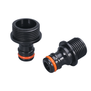 Nouvel <span class=keywords><strong>adaptateur</strong></span> de réservoir IBC Durable 1/2 ''3/4'' avec bec de <span class=keywords><strong>robinet</strong></span> pièces de rechange de <span class=keywords><strong>robinet</strong></span> en plastique pour connecteur de tuyau d'arrosage - Product Image 1