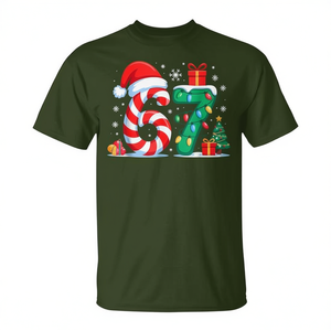67 T-shirts de Noël assortis pour couples, design Six Seven Holiday - Product Image 2