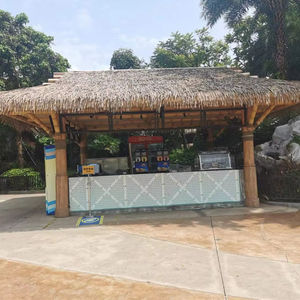 Hochsimulierte UV-beständige nachhaltige maldivische Strandresorts balinesische synthetische Strandhütte für Insel-Strandgebrauch - Product Image 3