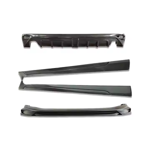 2018-2021 for for LE Style Car Body <b>Kit</b> ABS Plastic Front Bumper Lip Rear Diffuser Lip Side Skirts-New Condition - Product Image 5