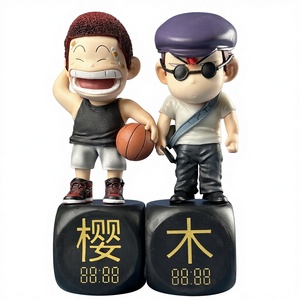 Figurine de sport anime en PVC Q-Version Hanamichi <span class=keywords><strong>Sakuragi</strong></span> de <span class=keywords><strong>Slam</strong></span> <span class=keywords><strong>Dunk</strong></span>, modèle amusant et déguisé pour bureau - Product Image 1