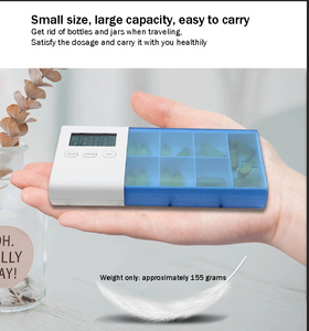 Xách tay thông minh điện tử kỹ thuật số y học <span class=keywords><strong>Pill</strong></span> <span class=keywords><strong>Box</strong></span> Dispenser với hẹn giờ báo động - Product Image 4