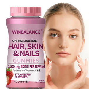 ไบโอตินและคอลลาเจนแบบกัมมี่สำหรับบำรุง<span class=keywords><strong>ผม</strong></span> ผิว และเล็บ - วิตามินเสริมแบบไม่มีน้ำตาล (ฉลากสินค้าส่วนตัว) - Product Image 2