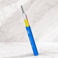 Câble à microfibres optiques soufflé à l'air GCYFXTY pour extérieur, entièrement sec, avec renfort en PRF et gaine en PEHD, câble de conduit