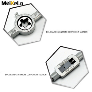 Jeu de tarauds et filières MeiKeLa personnalisé en acier rapide professionnel, 12/20 pièces, pour la création de filetages - Product Image 4