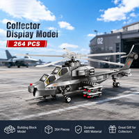 Ensemble de blocs de construction hélicoptères de combat Thunderbolt et avions de chasse – Vente en gros pour distributeurs de jouets, modélistes et magasins d'articles de loisirs