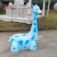 Chaise Animal Cartoon pour enfants Produit en fibre de verre