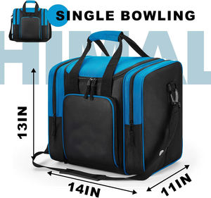 <span class=keywords><strong>Sac</strong></span> de <span class=keywords><strong>bowling</strong></span> personnalisé 2 boules Compartiment à chaussures indépendant Sacs de <span class=keywords><strong>bowling</strong></span> rétro portables avec porte-balle rembourré - Product Image 2