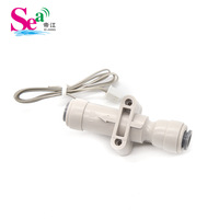 Interruptor de Flujo de Plástico Normalmente Abierto Dijiang 0.5A/110V, Conexión PE de 1/4, Control de Interruptor 300ml/min XH-2P para Bomba Dosificadora MW-WS-S2